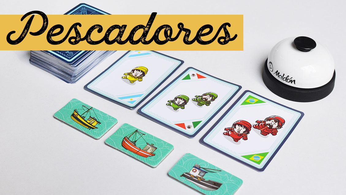 juego de mesa pescadores atencion velocidad familiar maldon roberto fraga